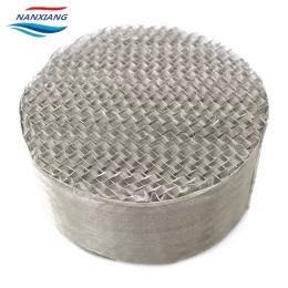 金属丝网波纹规整填料