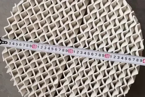 陶瓷波纹板规整填料